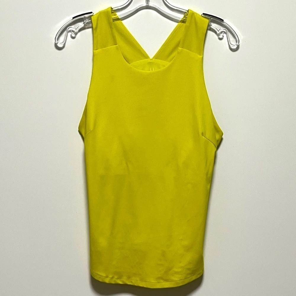 Spyder Active Versatile Bright yellow Moisture Wicking racerback TREK TANK top